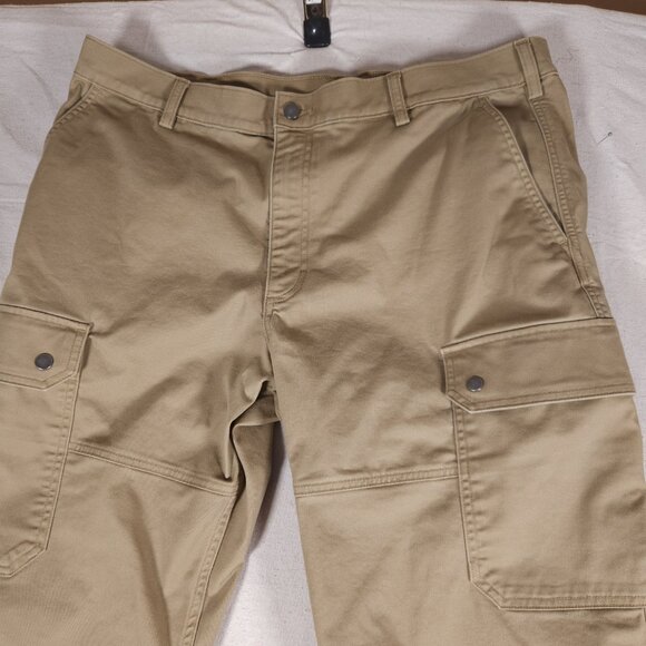 Duluth Trading 40 Grit Flex Twill Cargo Pants Mens 40 x 30 (~29.5) Relaxed Fit - Picture 10 of 16